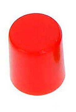 Cap voor 7x7 8x8 Drukknop Schakelaar rond rood